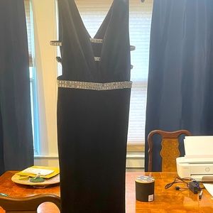 Beautiful black & Crystals dress